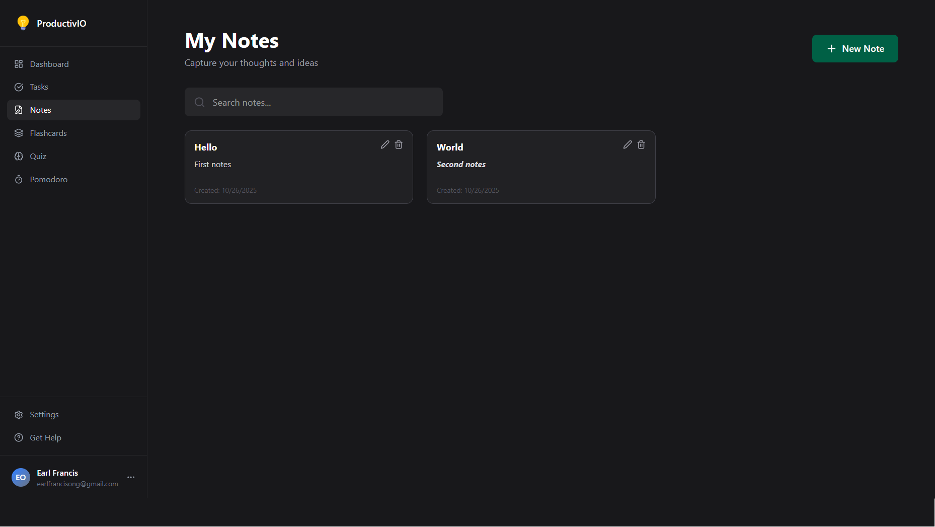 ProductivIO screenshot 5